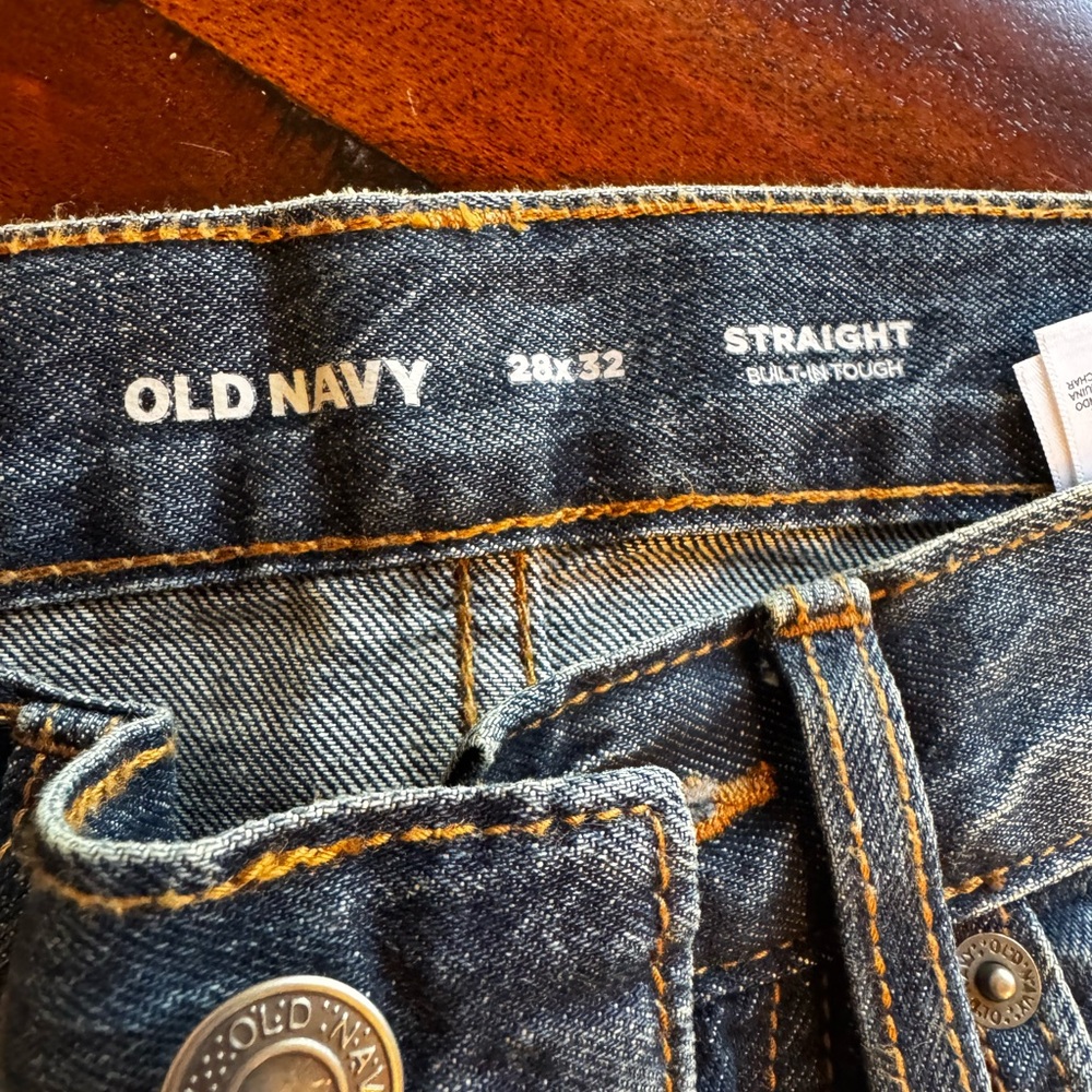 Mens OLD NAVY STRAIGHT LEG JEAN 28X32